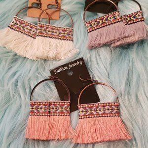 Boho Fringe Earrings